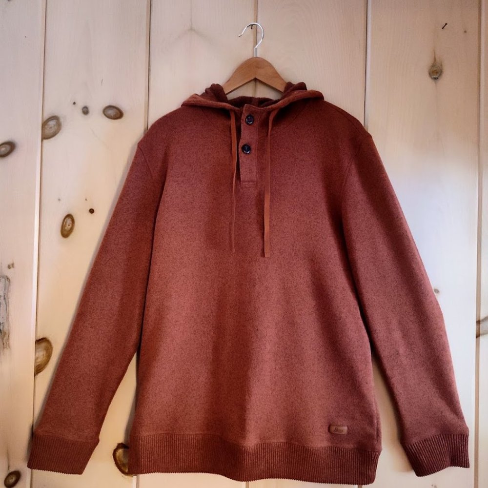 G.H Bass & CO. Orange Pull-over Hoodie